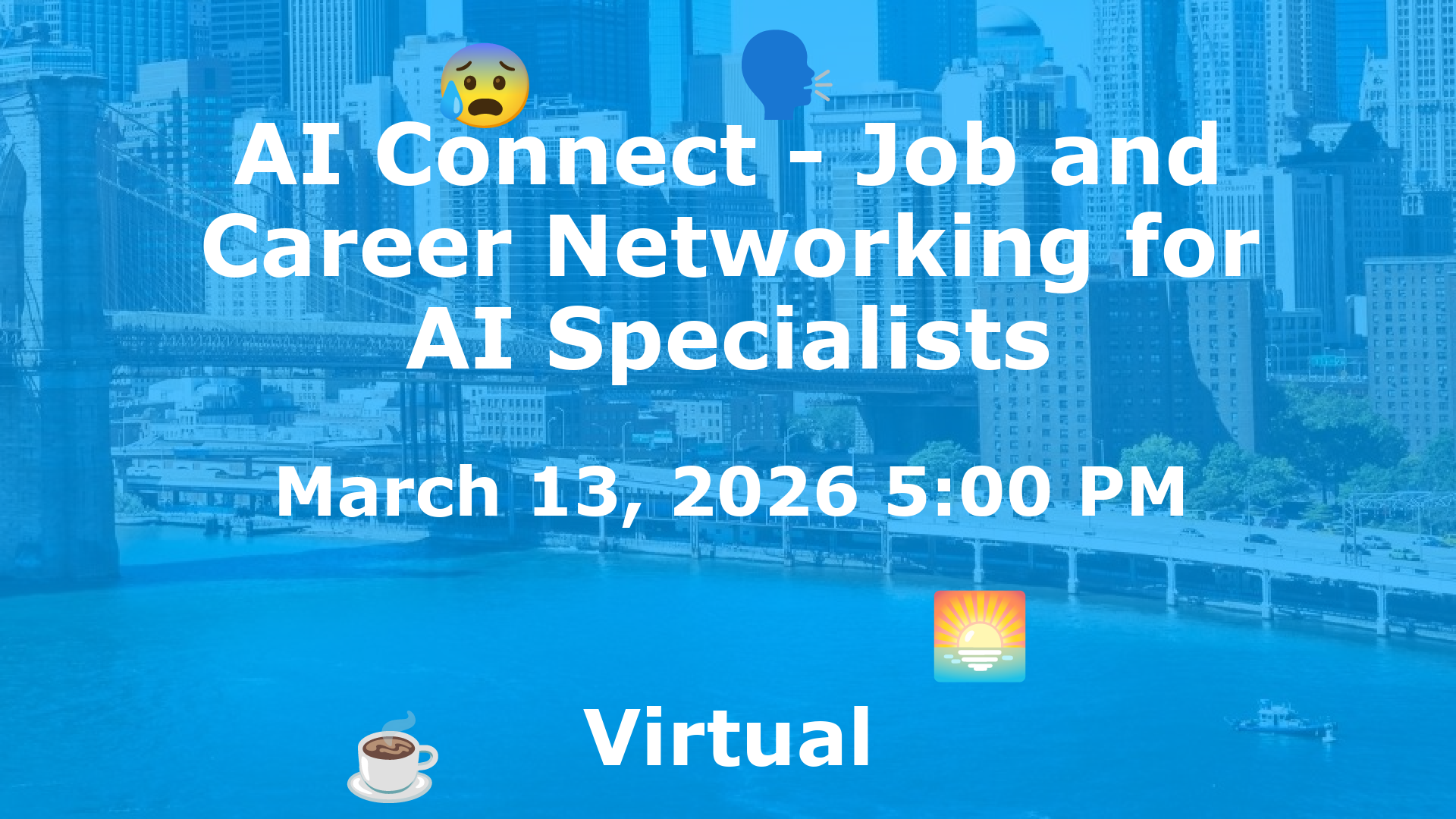 AI Connect - Job and Career Networking for AI Specialists event image